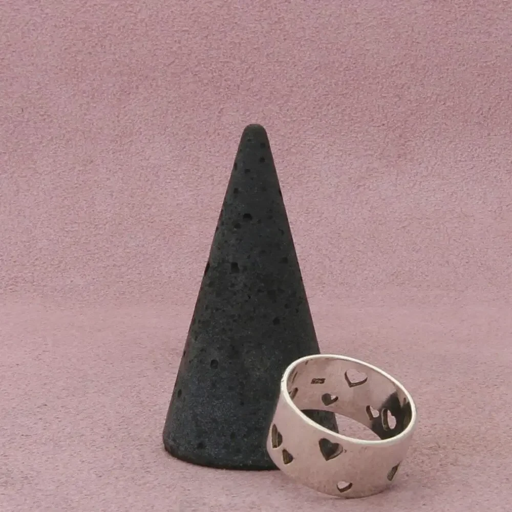 Sterling silver cut